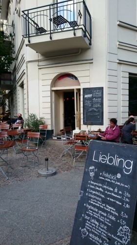 Café Liebling Raumerstraße Berlin Außen
