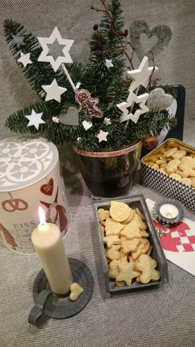 In der Weihnachtsbäckerei