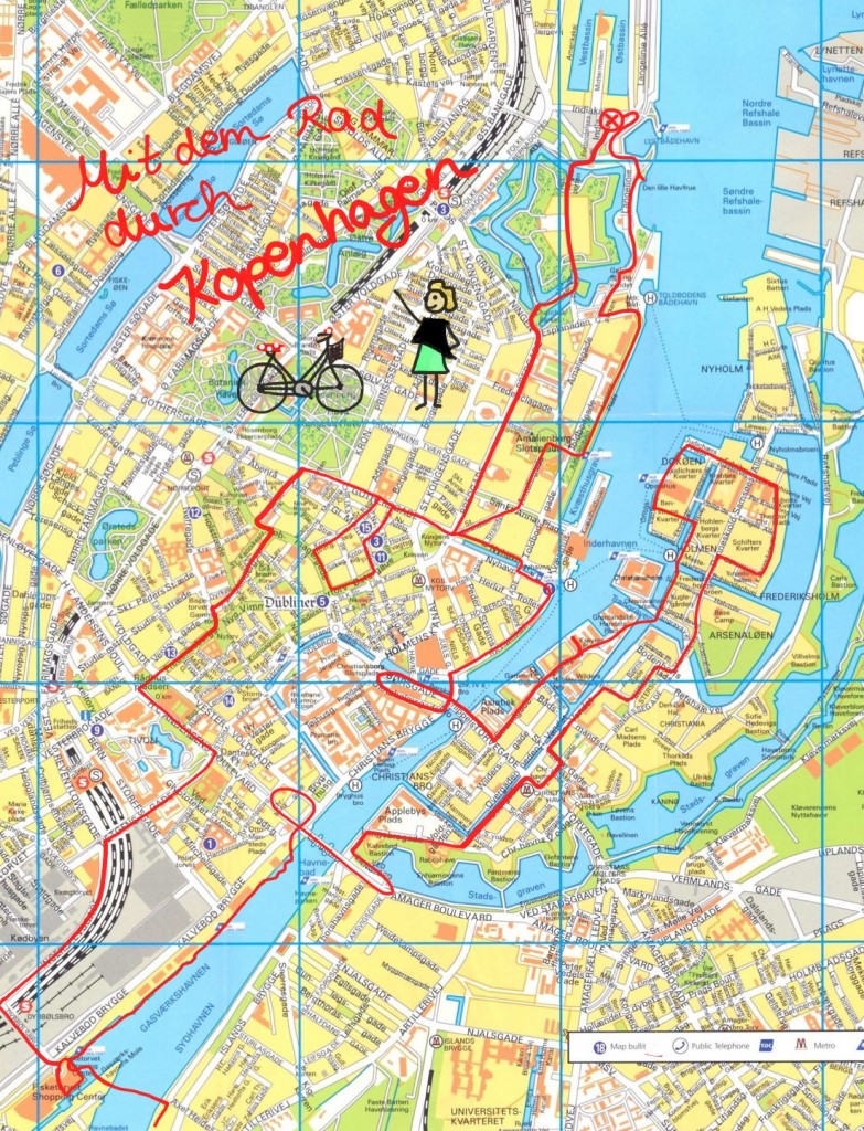 Radtour durch Kopenhagen