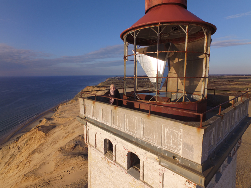 Dänemark wo das Glück wohnt Leuchtturm Rubjerg Knude