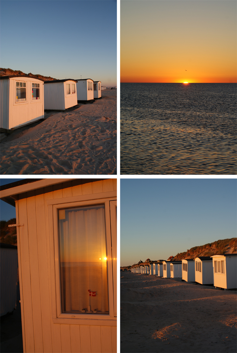 Dänemark wo das Glück wohnt Blog Sommerabend am Strand in Løkken